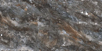 CR205 Керамогранит Caribbean Black Rust / Карибский черный раст 60*120см карвинг 