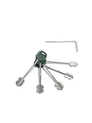 Ключи для перекодировки замков Kale 472 LR/476 LR (цвет C Хром)