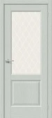 Неоклассик-33 (цвет Grey Wood / стекло White Сrystal)