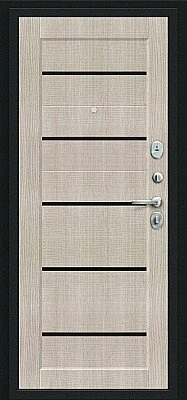 Борн (цвет Букле черное/Cappuccino Veralinga)