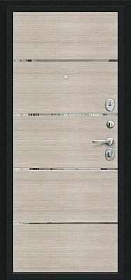 Лайн (цвет Букле черное/Cappuccino Veralinga)