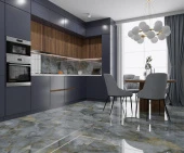 PR236 Керамогранит Марбелла 60*120см голубой, полированный 1,44м2 