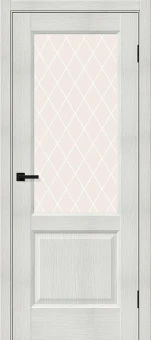 Неоклассик-33 (цвет Bianco Melinga  / стекло White Сrystal)