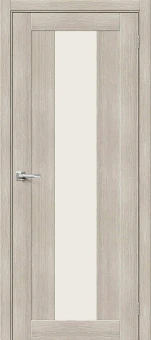 Порта-27 (цвет Cappuccino Veralinga / стекло Mirox Grey)