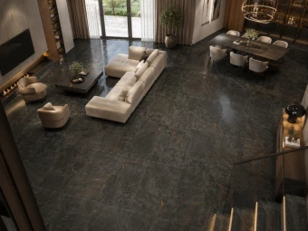 CR233 Керамогранит Black Velvet/Черный вельвет 60*120см карвинг 