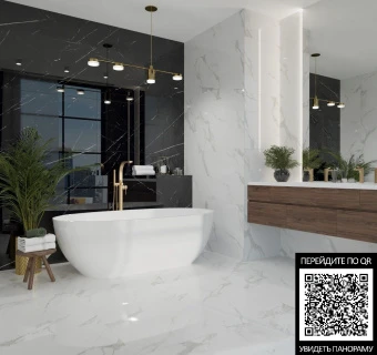 R_PR2000 Керамогранит Карра 60*120см полированный 1,44м2 