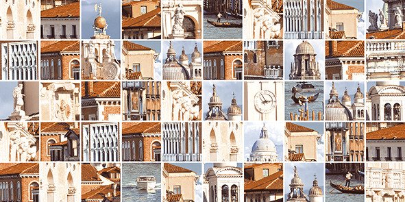 Венеция бежевый Мозаика стандарт 10-31-11-273 25х50