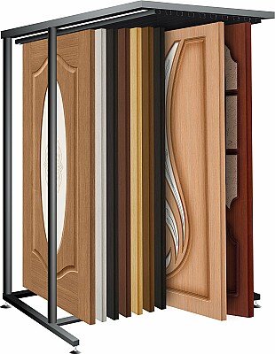 Для 10-и межкомнатных дверей (купе) (цвет CR Хром)