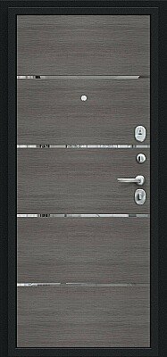 Лайн (цвет Букле черное/Grey Melinga)