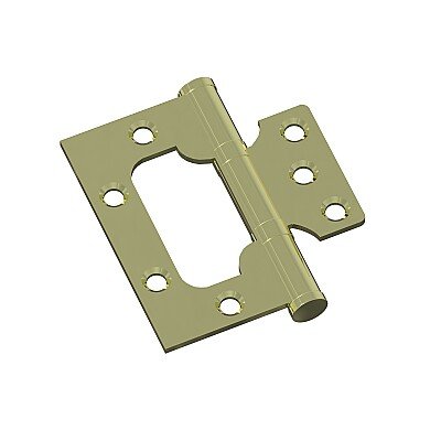 Петля без врезки стальная 2ВВ 75*63*2,5 (цвет G Золото)