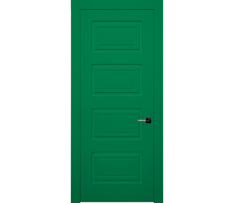 Дверь межкомнатная глухая Милан ДГ4 зеленая