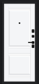 Некст МФ/SBlack (цвет Букле черное/White Silk)