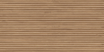Wood Canarium Almond Stripes Керамогранит тёмно-бежевый 60х120 матовый карвинг