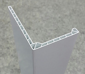 Наличник-добор телескопический ПВХ белый 70*90*2200 мм