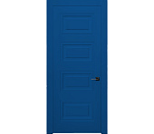 Дверь межкомнатная глухая в эмали Гранада ДГ4 синяя